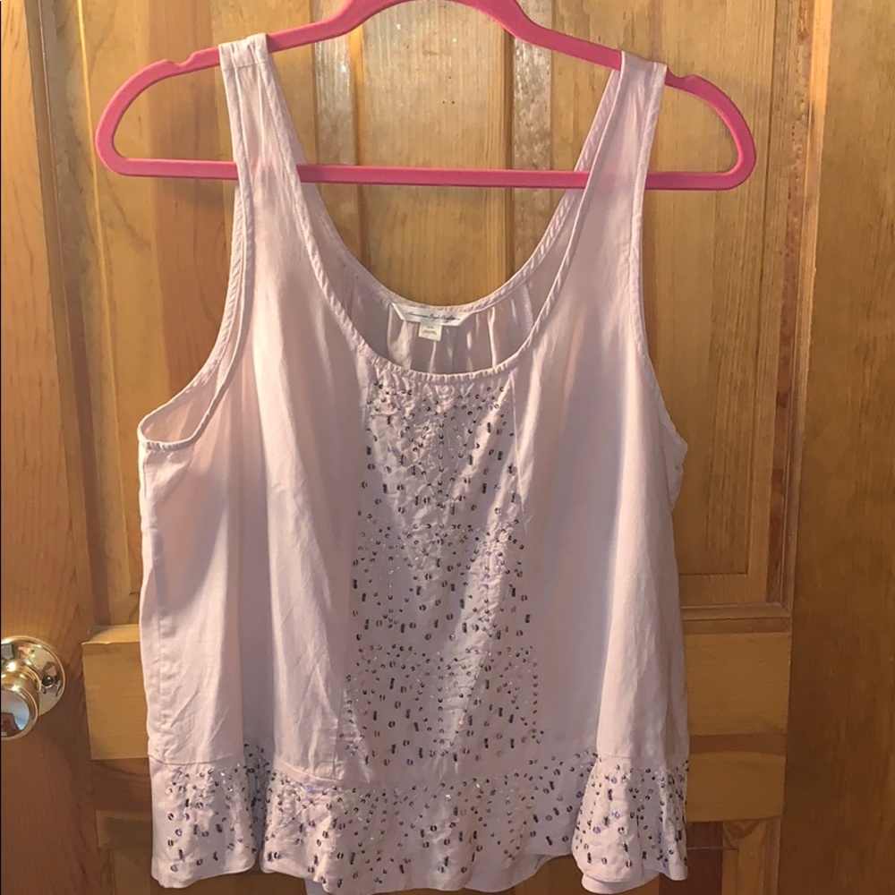 Pale pink tank!